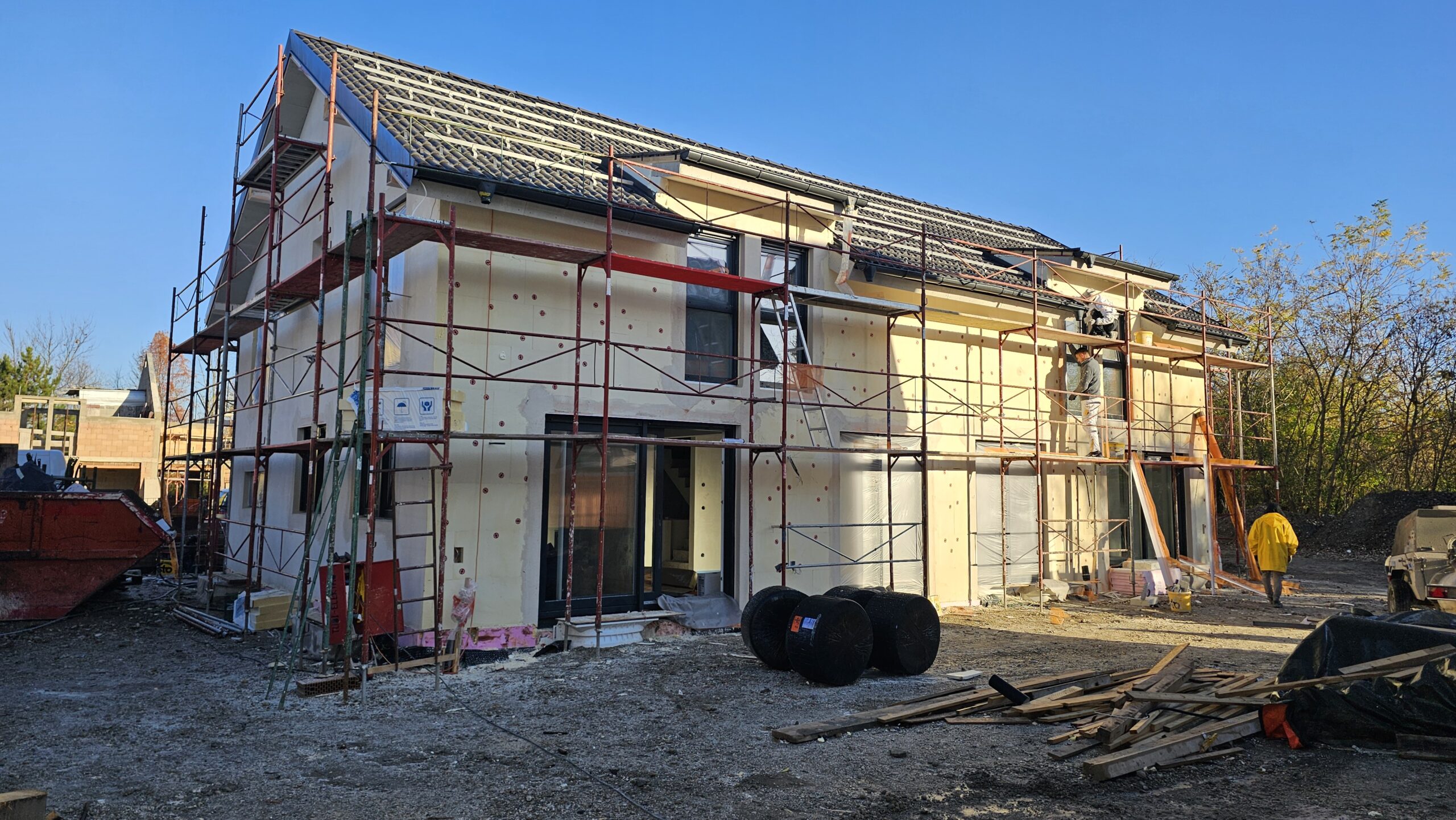 Neubau – Einfamilienhaus und Doppelhaus